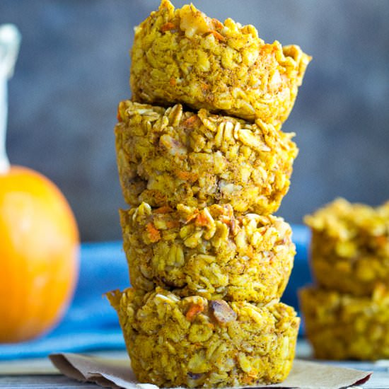 Pumpkin & Carrot Baked Oatmeal