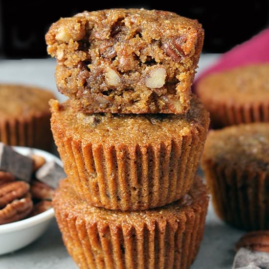 Paleo Pecan Pie Muffins