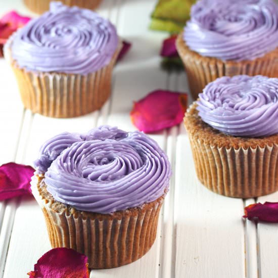 Ube Cupcakes