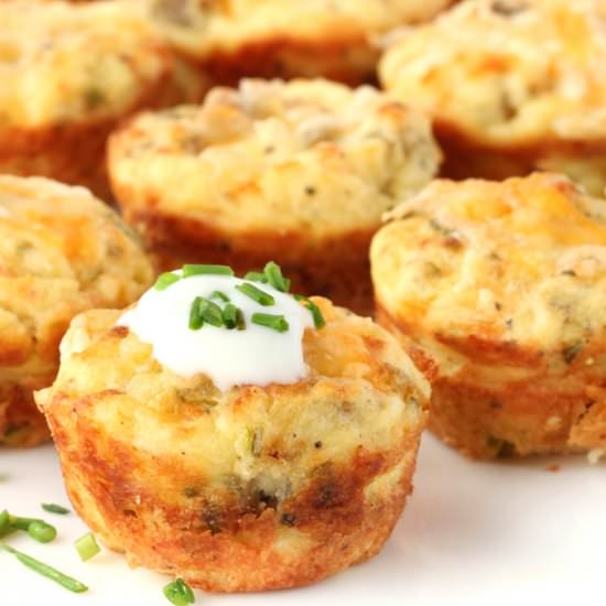 Leftover Mashed Potato Puffs