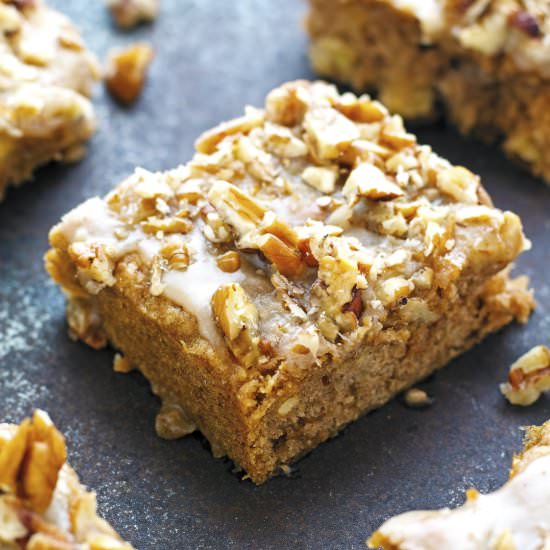 Mom’s Caramel Apple Blondies