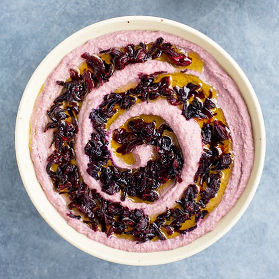 Hibiscus Hummus