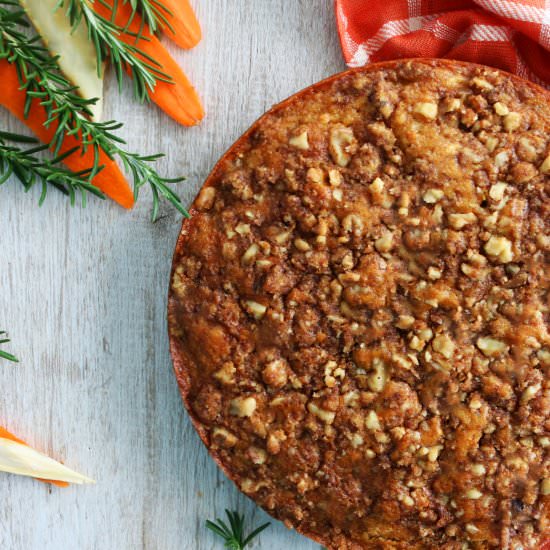 Carrot Parsnip Coffee Cake