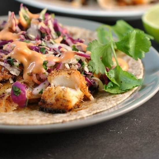 Blackened Fish Tacos