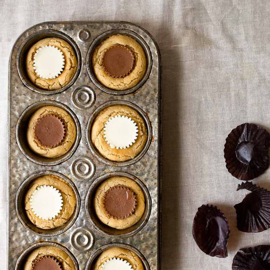 Peanut butter cup cookies