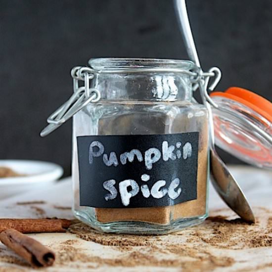 Healthy, Homemade Pumpkin Spice Mix