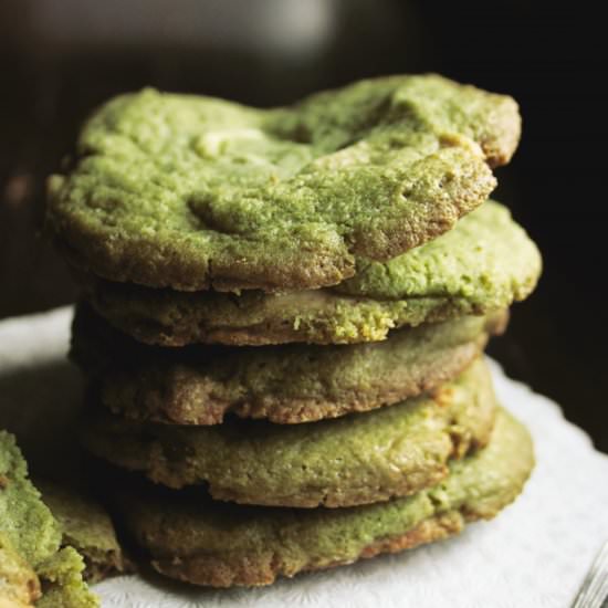 matcha cookies