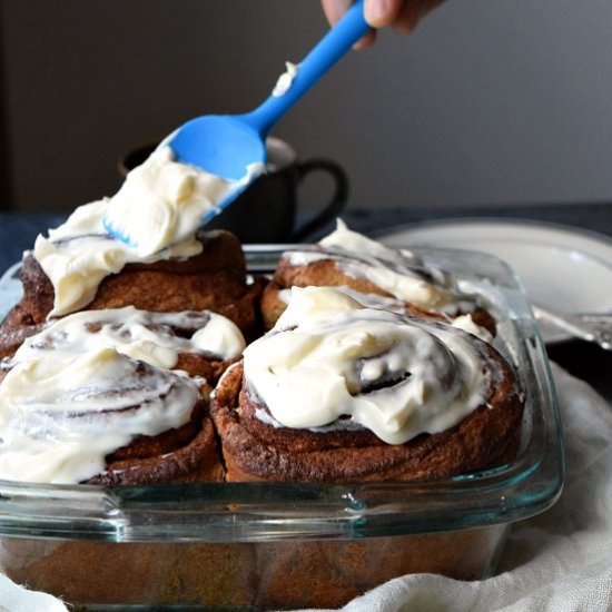 Gingerbread Cinnamon Rolls