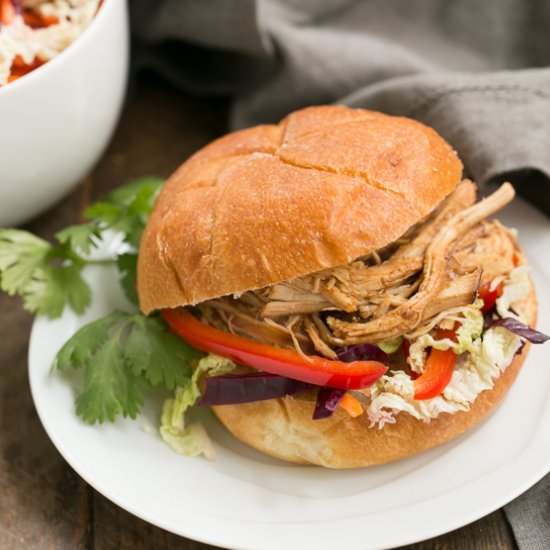 Honey Garlic Chicken Sliders