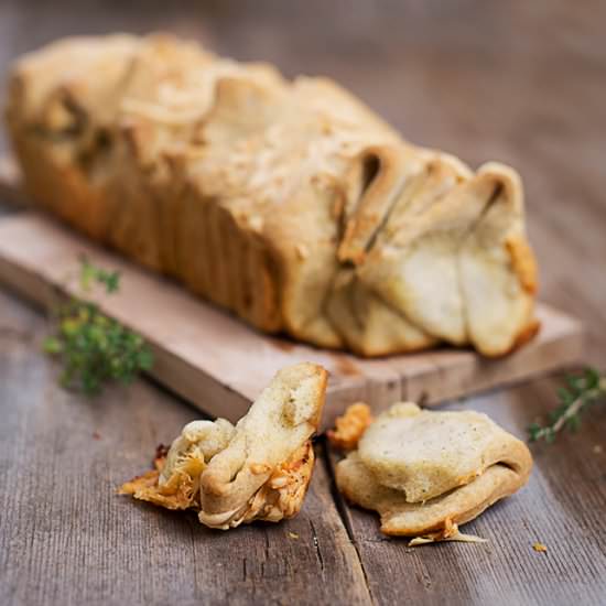Cheese and herbs bread