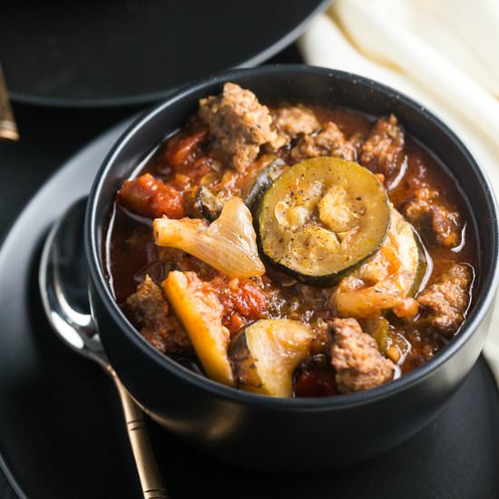 Italian Sausage & Vegetable Stew