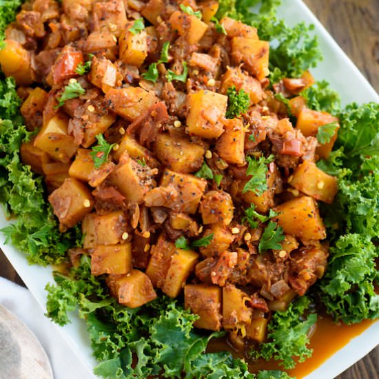 Moroccan Spiced Butternut Squash