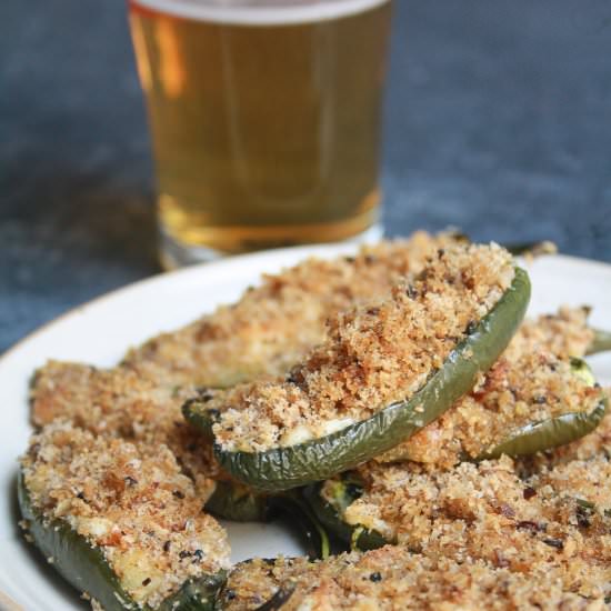 Baked Jalapeno Cheese Poppers