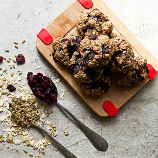 Warmly Spiced Tahini Cookies