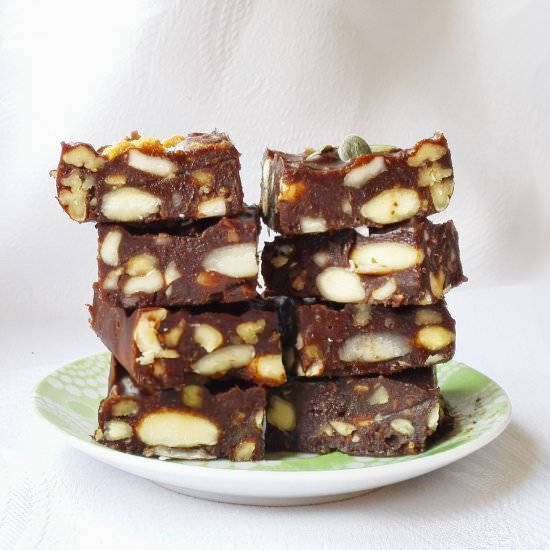 Delicious Vegan Chocolate Fudge Bar