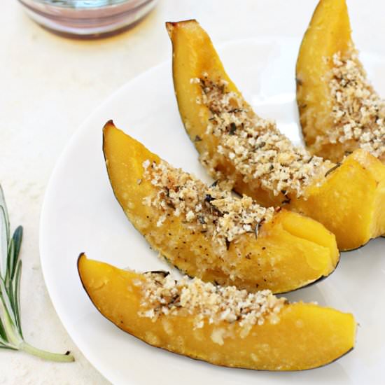 Rosemary Panko Acorn Squash