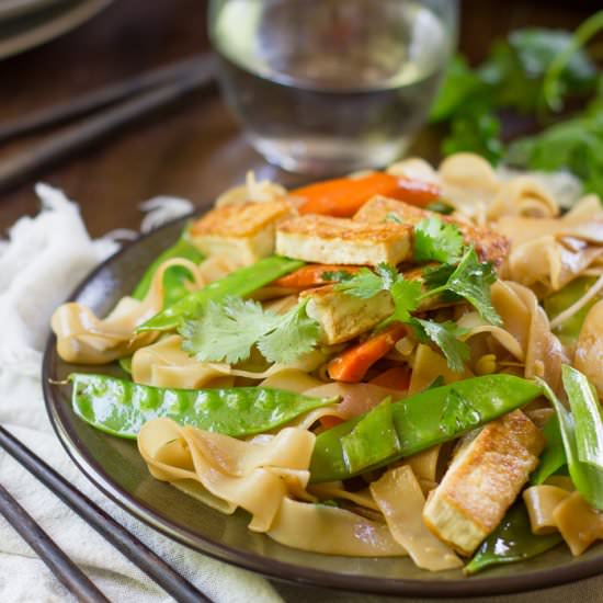 Tofu Chow Fun