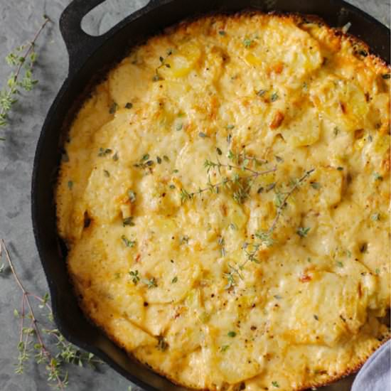 Potato Leek Casserole
