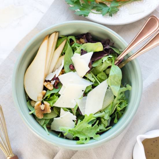 Pear Walnut Salad