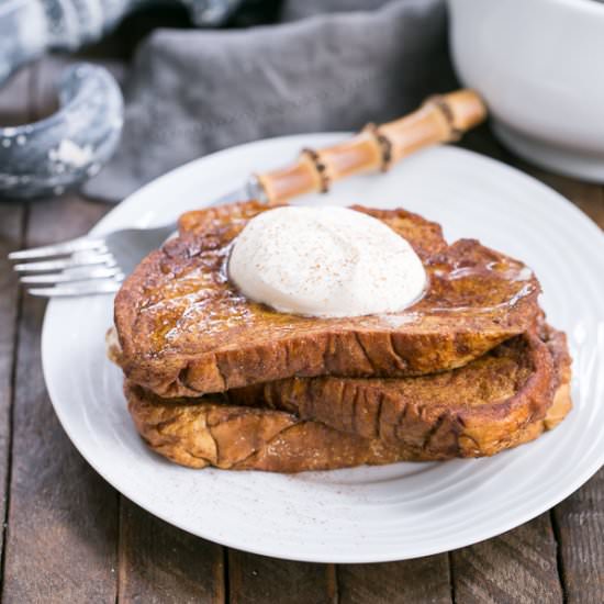Pumpkin French Toast