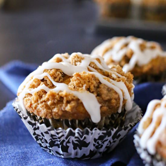 Pumpkin Crumble Muffins