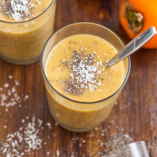 Persimmon Banana Smoothie