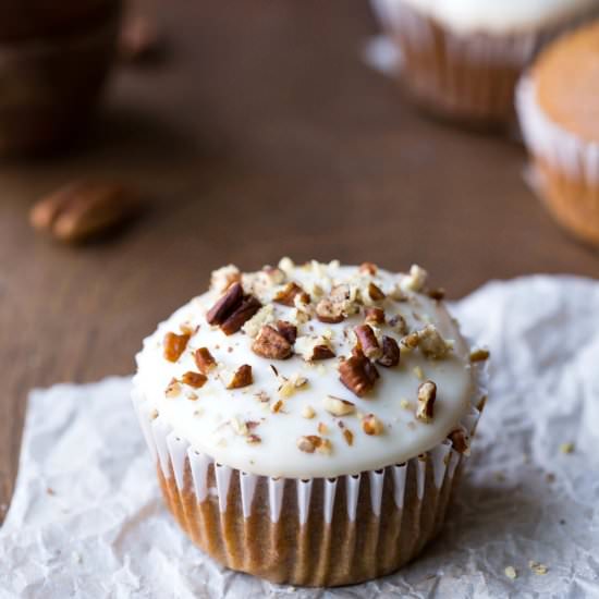 Pumpkin Spice Cupcakes