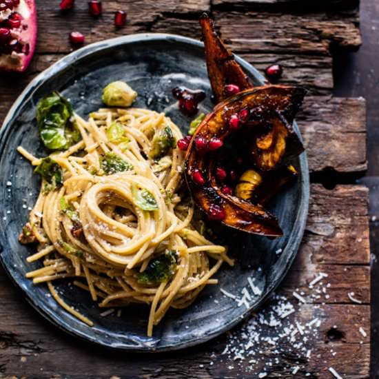 Brussels Sprout Carbonara