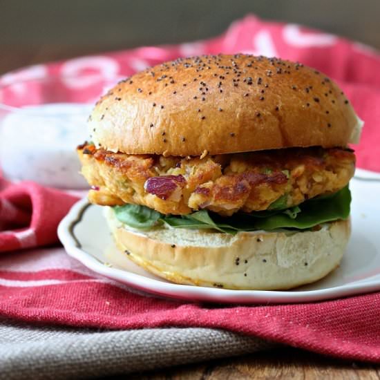 Salmon Burger