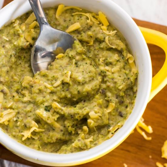 Leftover Mash Broccoli Cheddar Soup
