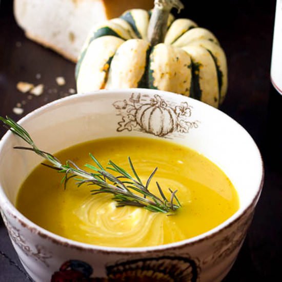 Butternut Squash & Apple Soup