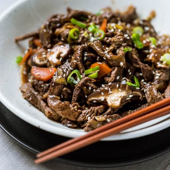 Bulgolgi Korean BBQ Beef