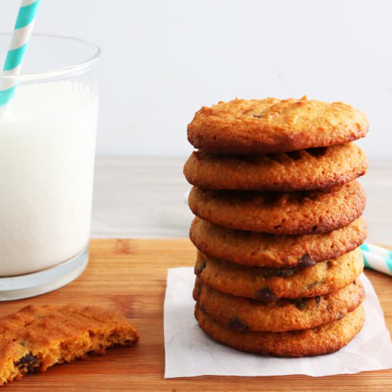 SWEET POTATO-ALMOND cookies