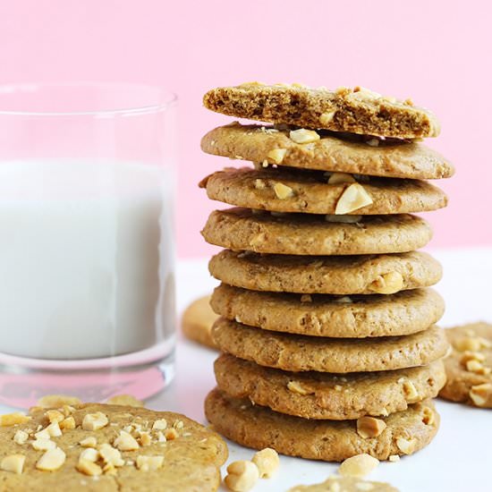 PEANUT BUTTER CHUNK COOKIES