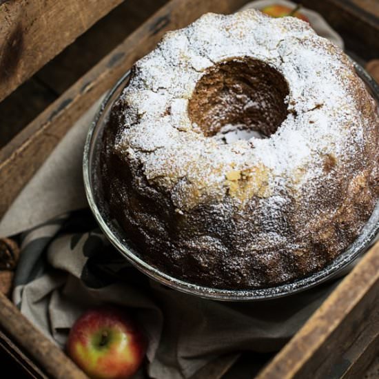 Walnut Boundt Cake
