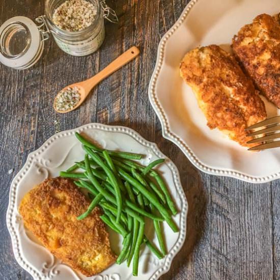 Paleo Coconut Crusted Chicken