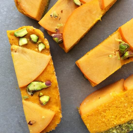 Persimmon and Squash Autumn Slice