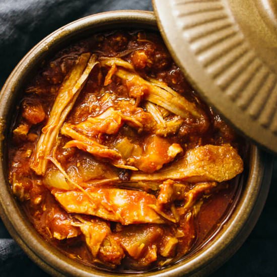 Pineapple chipotle pulled pork