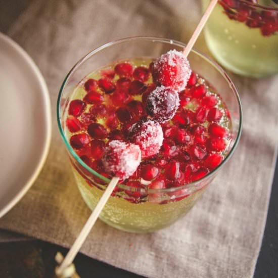 5 ingredient holiday punch