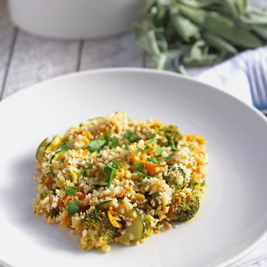 Pumpkin Vegetable Bake