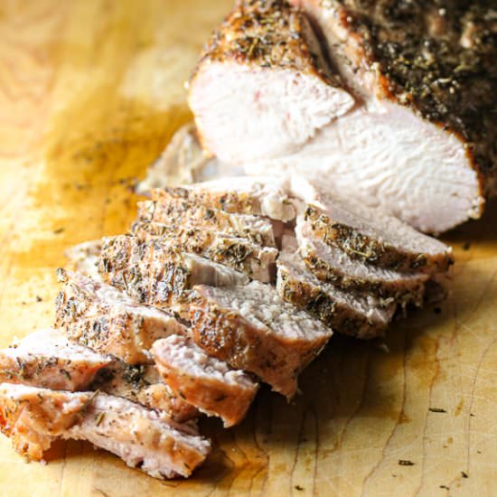 Grilled Boneless Turkey Breast