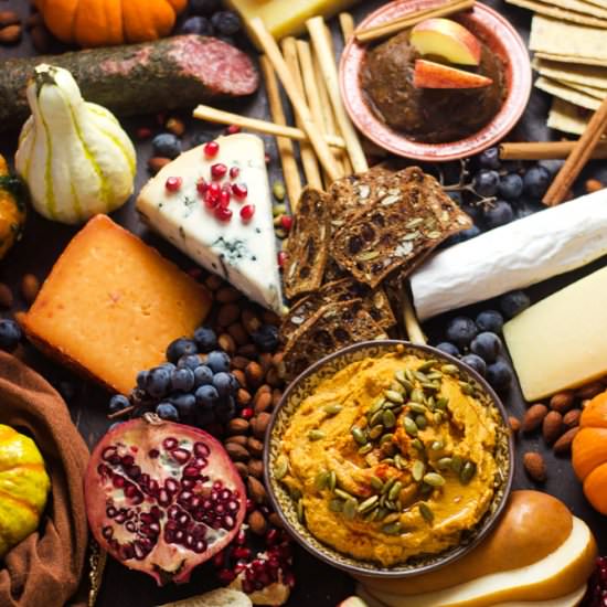 Autumn Harvest Cheese Board
