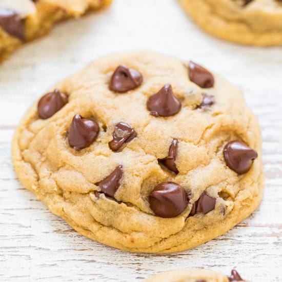 Soft & Chewy Chocolate Chip Cookies
