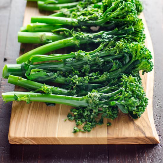 Easy Broccolini with Gremolata