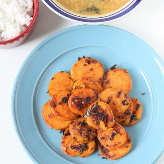 Sweet Potato Poriyal
