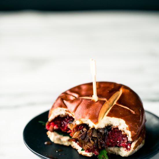 Vegan Beet Burgers