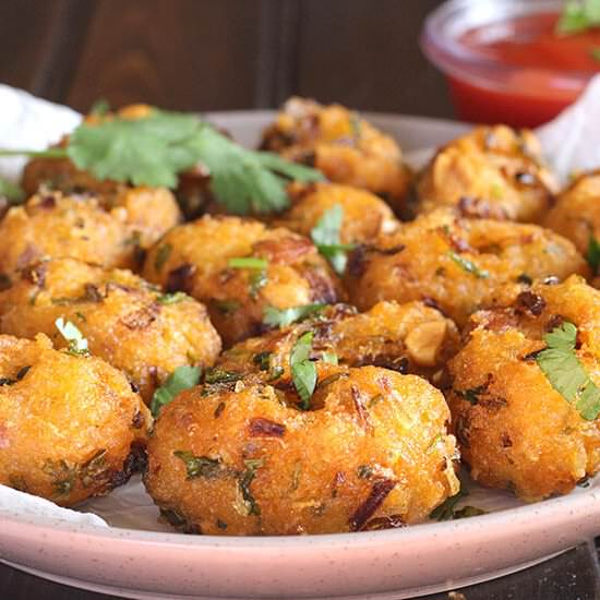 Leftover Rice Fritters