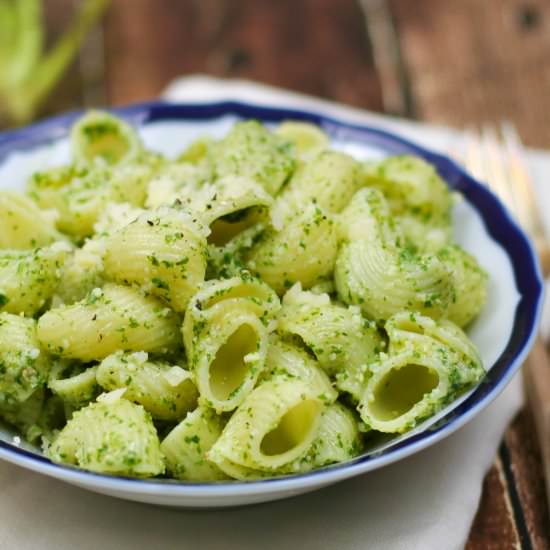 Carrot Top Pesto