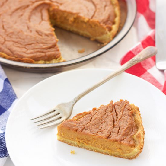 Paleo Sweet Potato Pie