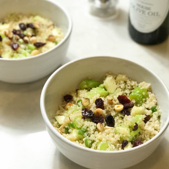 Warm Autumn Quinoa Salad